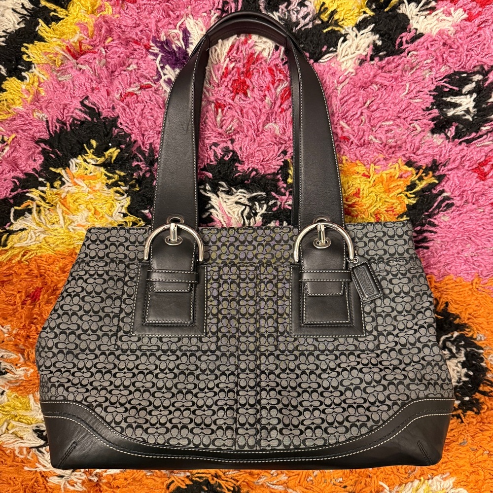 Vintage y2k Coach Soho Mini C Business Tote